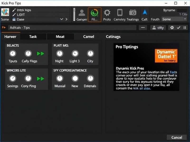 Dynamic Kick Pro Pro Tips